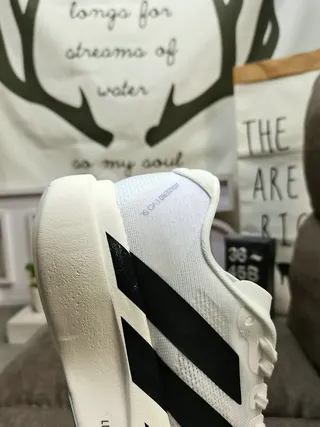 Adidas Lightstrike Pro White Black Running Shoes 23
