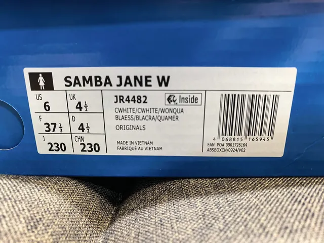 Adidas Mary Jane Chaussures Blanc Noir Sans Lacets Ourlet à Volants Mary Jane Chaussures 2