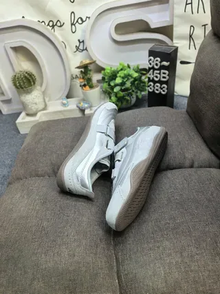 Adidas Metallic Silver Velcro Strap Low-Top Lifestyle Sneakers 6