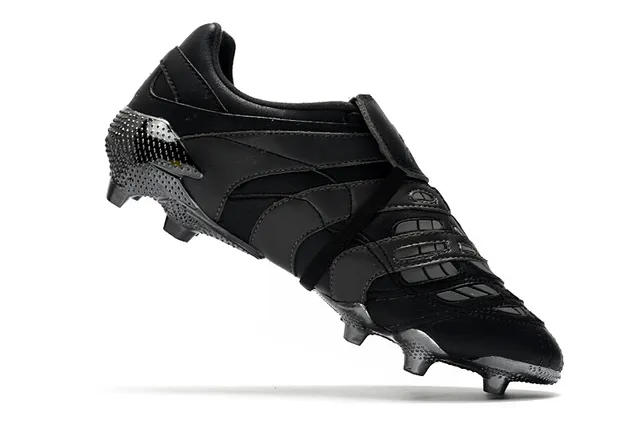 Adidas Predator Accuracy Tout Noir Firm-Ground Chaussures de football 10