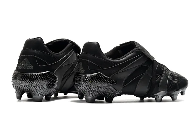 Adidas Predator Accuracy Tout Noir Firm-Ground Chaussures de football 14