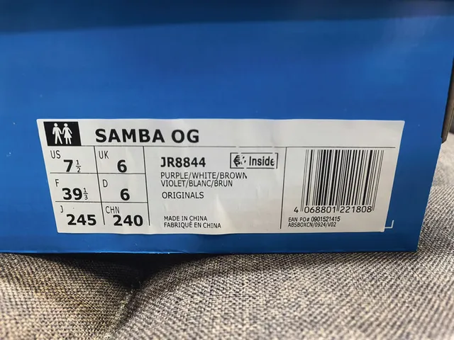 Adidas Samba Burgundy and White Lifestyle Sneakers 2