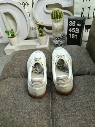 Adidas Samba Los Angeles Off-White Beige Lifestyle Sneakers 8
