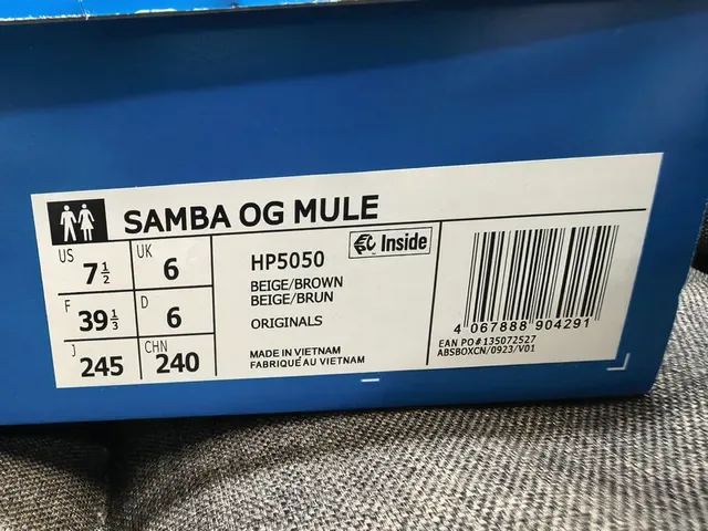 Adidas Samba Off-White and Brown Lifestyle Sneakers 2