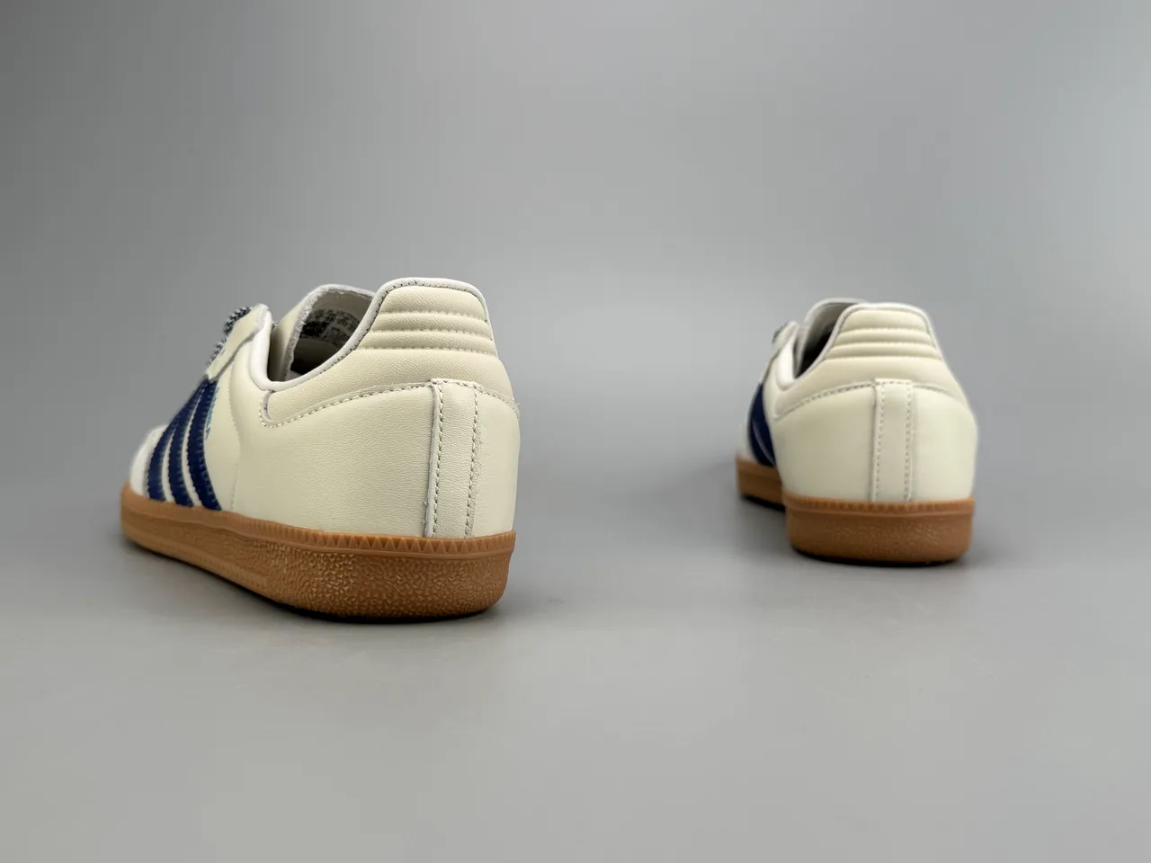 Adidas Samba Off-White Navy Gum Lifestyle Sneakers 4