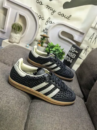 Adidas Samba OG Black Cream Gum Lifestyle Sneakers 9