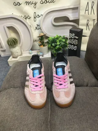 Adidas Samba OG Dusty Rose Suede Lifestyle Sneakers 10