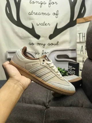 Adidas Samba OG मौवे सुड लाइफस्टाइल स्नीकर 5