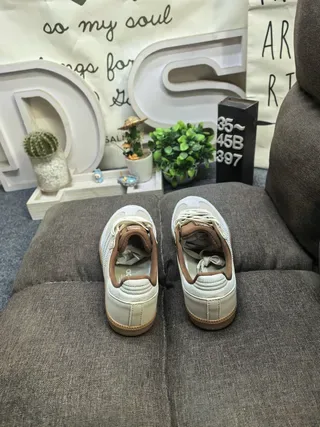 Adidas Samba OG मौवे सुड लाइफस्टाइल स्नीकर 8