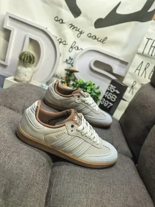 Adidas Samba OG मौवे सुड लाइफस्टाइल स्नीकर 9
