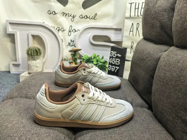 Adidas Samba OG मौवे सुड लाइफस्टाइल स्नीकर 11