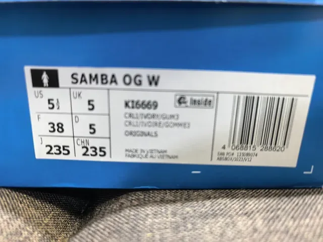 Adidas Samba OG मौवे सुड लाइफस्टाइल स्नीकर 12