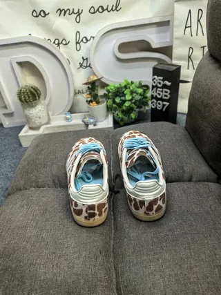 Adidas Samba OG मौवे सुड लाइफस्टाइल स्नीकर 18