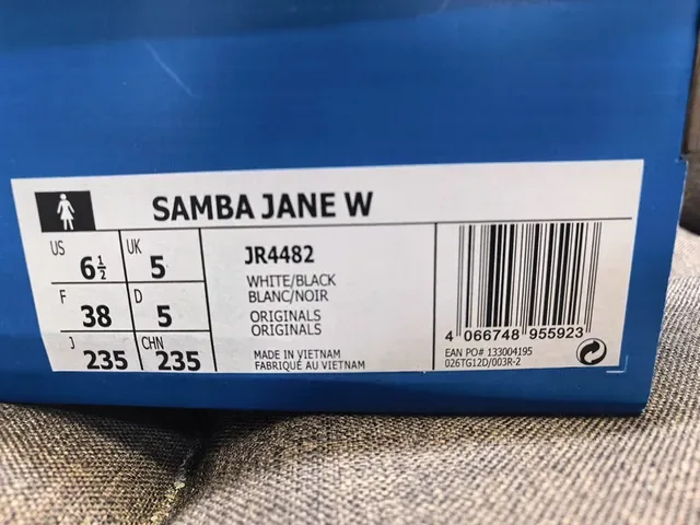 Adidas Samba OG Metálico Branco Rosa Tênis Lifestyle 2