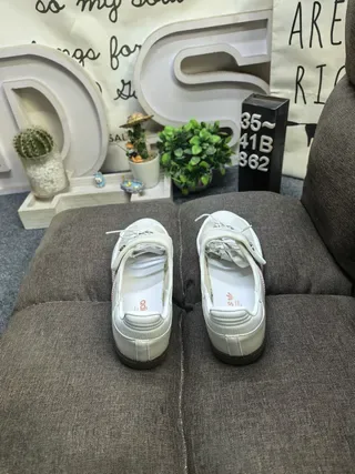 Adidas Samba OG Metálico Branco Rosa Tênis Lifestyle 8