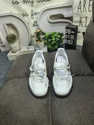 Adidas Samba OG Metálico Branco Rosa Tênis Lifestyle 10