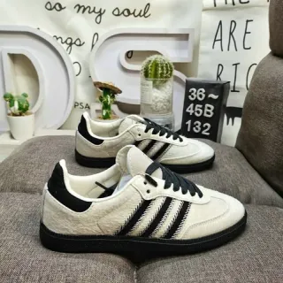 Adidas Samba OG Off-White and Black Lifestyle Sneakers