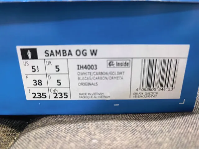Adidas Samba OG Off-White Mesh Lifestyle Sneakers 2