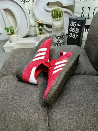 Adidas Samba OG Red and White Lifestyle Sneakers 6
