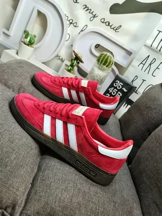 Adidas Samba OG Red and White Lifestyle Sneakers 7