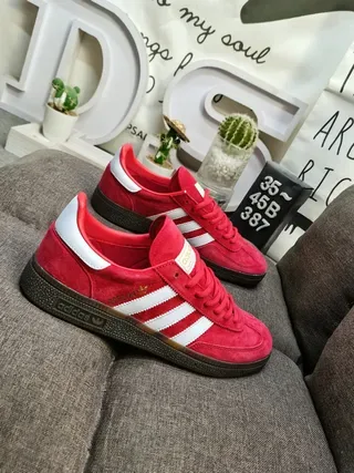 Adidas Samba OG Red and White Lifestyle Sneakers 9