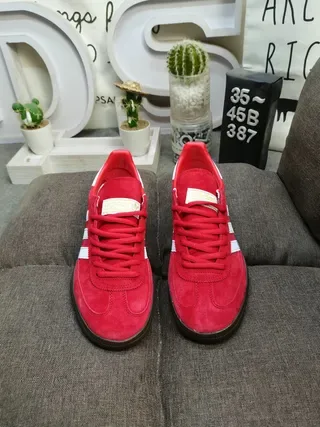 Adidas Samba OG Red and White Lifestyle Sneakers 10