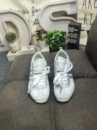 Adidas Silver White Low-Top Three-Stripe Side Panel Lifestyle Sneakers 10