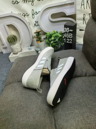 Adidas Slip-On Three-Stripe Black and White Lifestyle Sneakers 6