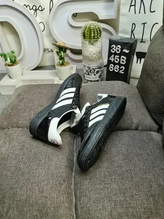 Adidas Spezial Black and White Lifestyle Sneakers 6