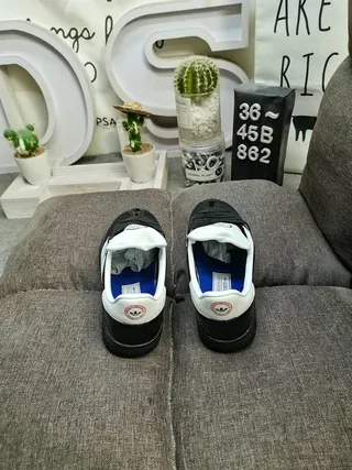 Adidas Spezial Black and White Lifestyle Sneakers 8