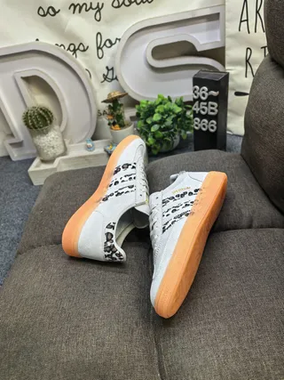 Adidas Spezial 豹纹麂皮生活方式运动鞋 6