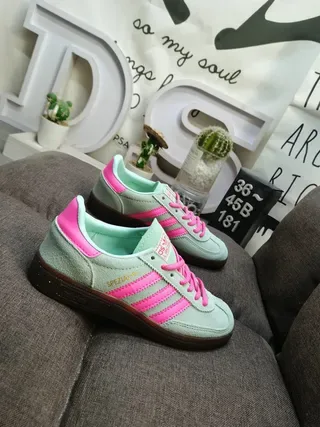 Adidas Spezial Light Blue Suede Lifestyle Sneakers 19