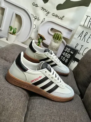Adidas Spezial Off-White Black Gum Lifestyle Sneakers 9