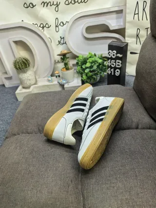 Adidas Spezial White Black Gum Lifestyle Sneakers 6