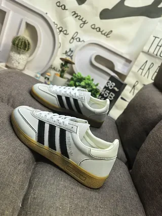 Adidas Spezial White Black Gum Lifestyle Sneakers 7
