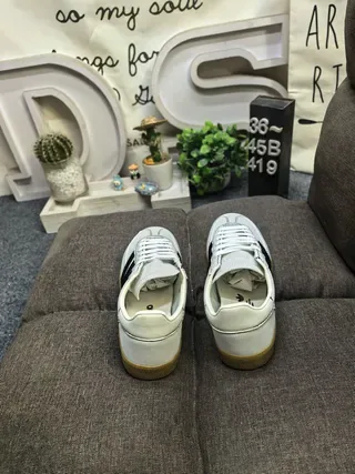 Adidas Spezial White Black Gum Lifestyle Sneakers 8