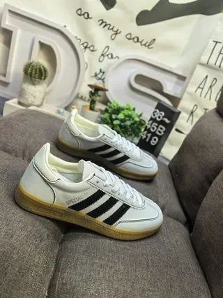 Adidas Spezial White Black Gum Lifestyle Sneakers 9