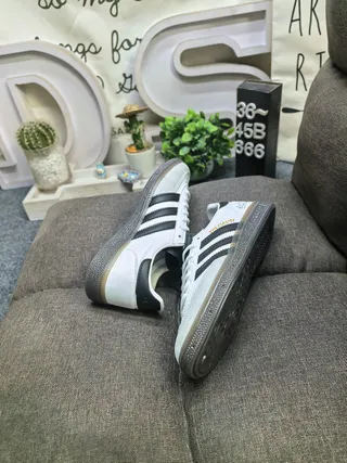 Adidas Spezial White Black Lifestyle Sneakers 6