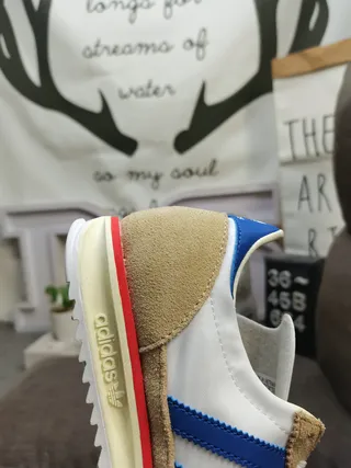 Adidas Spezial White Blue Beige Red Lifestyle Sneakers 3