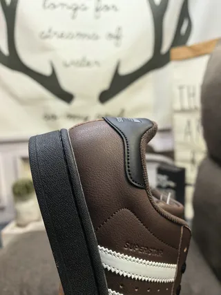 Adidas Superstar 棕白生活休闲鞋 3
