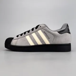 Adidas Superstar ग्रे और Off-White लाइफस्टाइल स्नीकर्स