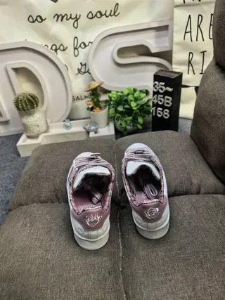 Adidas Superstar Gray and Purple Plaid-Lined Lifestyle Sneakers 18