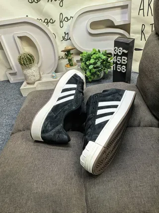 Adidas Superstar Gray Suede Shell-Toe Lifestyle Sneakers 16
