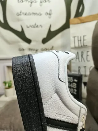Adidas Superstar White Black Lifestyle Sneakers 3