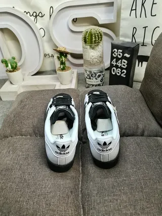 Adidas Superstar White Black Lifestyle Sneakers 8
