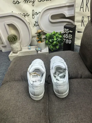 Adidas Superstar White Lifestyle Sneakers 8