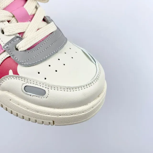 Adidas White Black Retro-Inspired High-Top Sneakers 18
