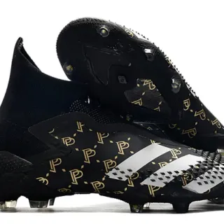 Adidas X Speedportal काली सोने का Monogram फर्म ग्राउंड फुटबॉल जूते