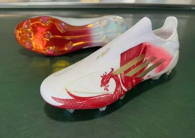 Adidas X Speedportal Dragon Motif Firm-Ground Soccer Shoes 7