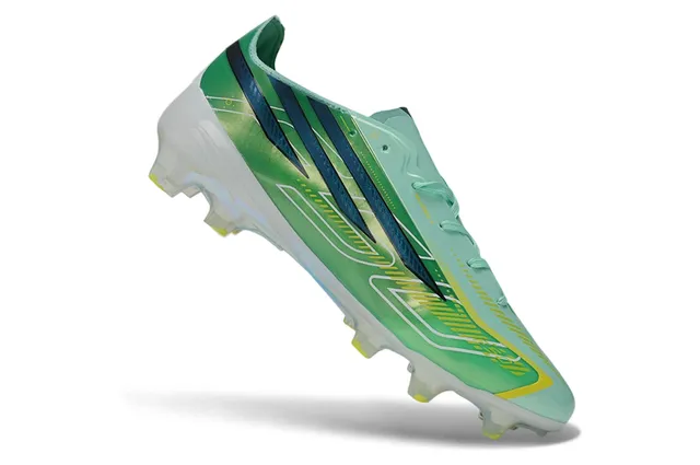 Adidas X Speedportal أخضر نعناع متلألئ أرض صلبة أحذية كرة القدم 11
